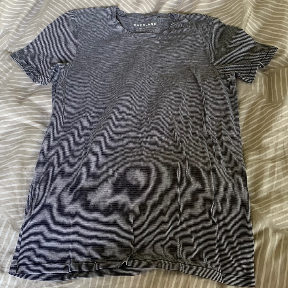 Everlane striped t-shirt, never worn, size M